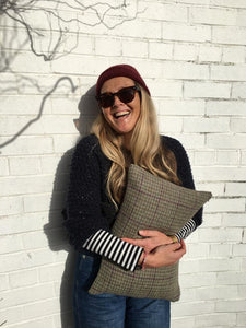 At ‘The World in Cushions’ we love meeting new friends with inspiring tales to tell, here is our ‘Hug a Cushion’ Interview with Demi –