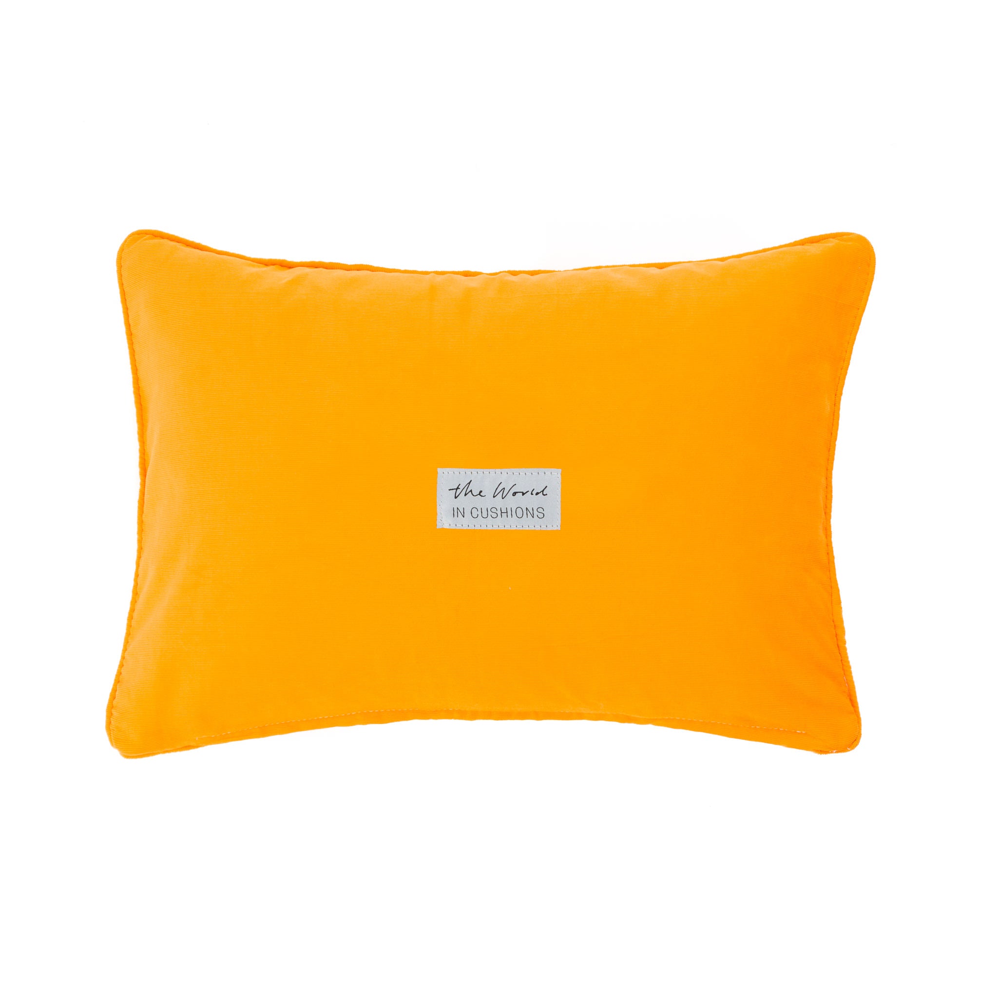 Kente/Printed/Cotton/Pattern/Ghana/Africa/Scatter/Cushion/Bright/Green/Blue/Orange/Florescent/Back/