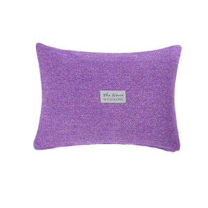 Soft Purple Harris Tweed Cushion | Heather